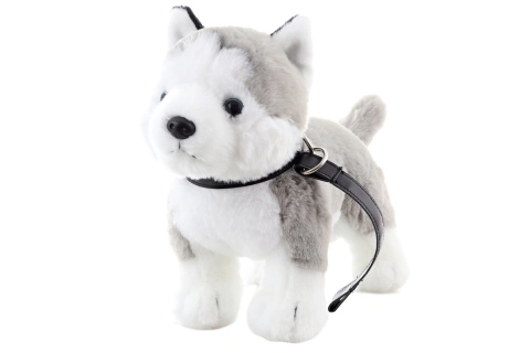 Plišasti husky z vrvico