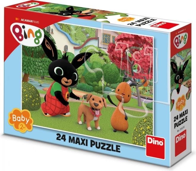 BING S KUŽKOM 24 maxi Puzzle