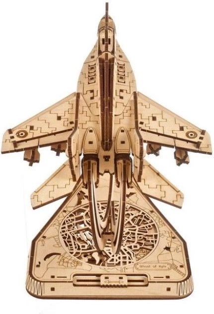 3D sestavljanka Duh Kyjeva od UGEARS