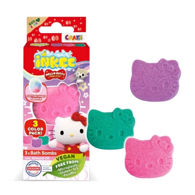 INKEE - Mini paket šumeča bomba - Hello Kitty
