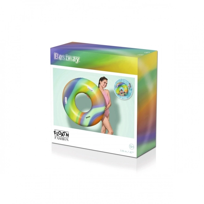 Mavrični plavalni obroč Bestway Rainbow