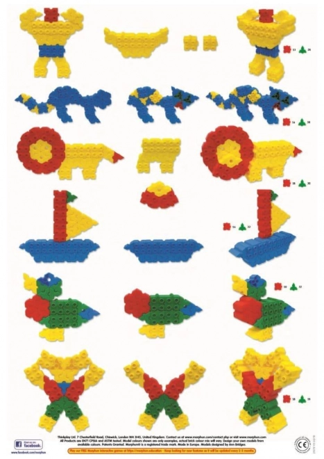 Mistična bitja konstrukcijski set - 260 kosov