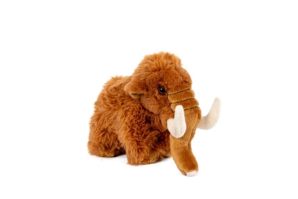 Mamut plišasti rjav 10x17 cm za najmlajše