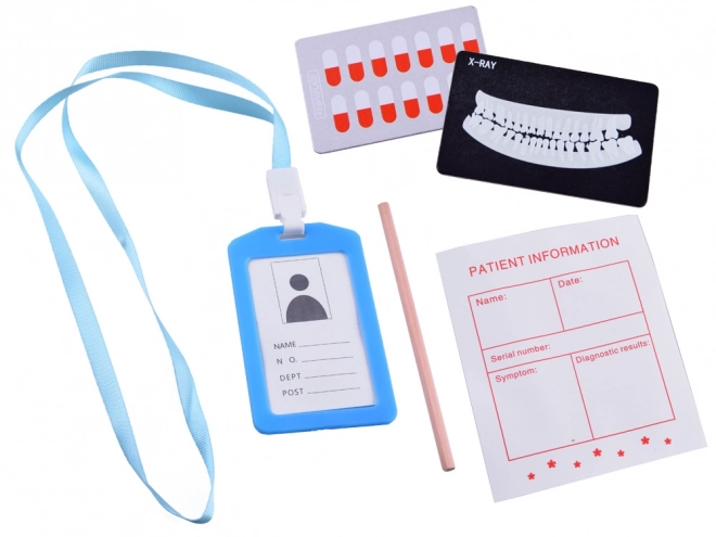 Lesena garnitura dodatkov SMALL DENTIST ZA4718