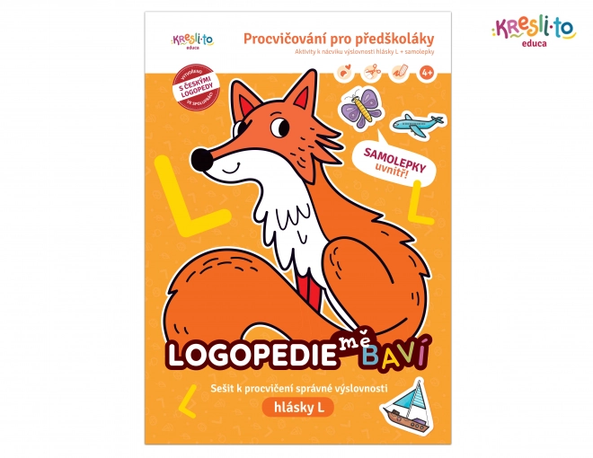 Logopedija mi je všeč - Zlog L z nalepkami