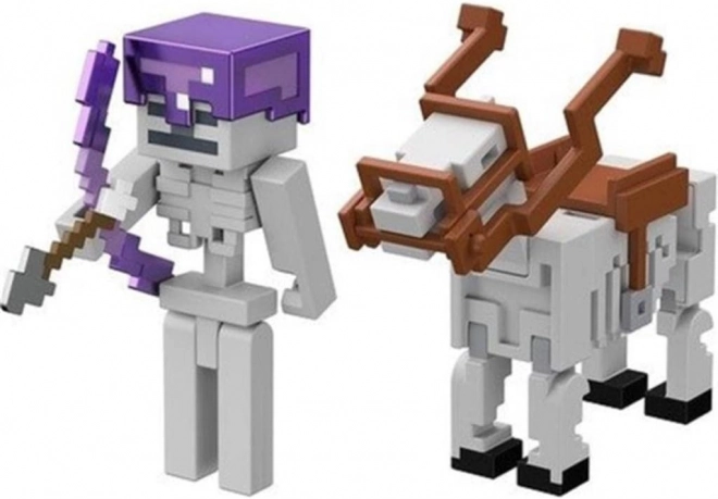 Minecraft figurici Ravager in Raid 2-paket
