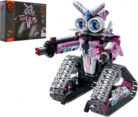 Gradbeni komplet RC robot iM.MASTER na daljinsko upravljanje – Rožnata
