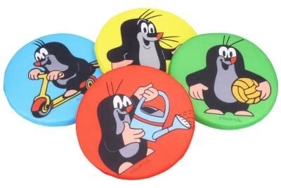 Leteči disk z motivom Krtečka