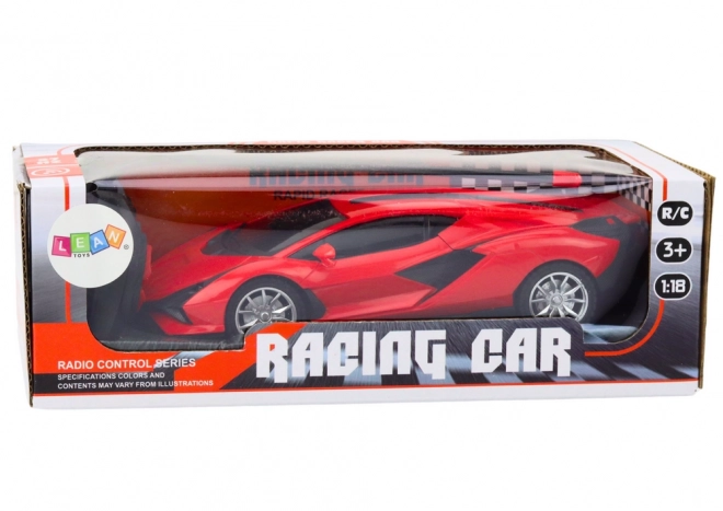 RC dirkalni avto na daljinsko upravljanje rdeč 1:22