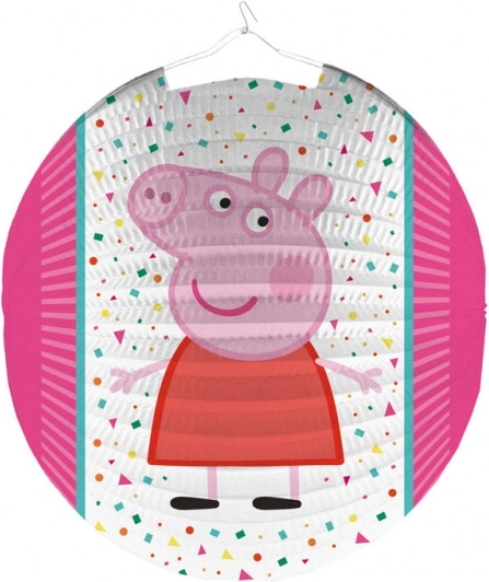 Okrogla lampijonka z motivom PEPPA PIG