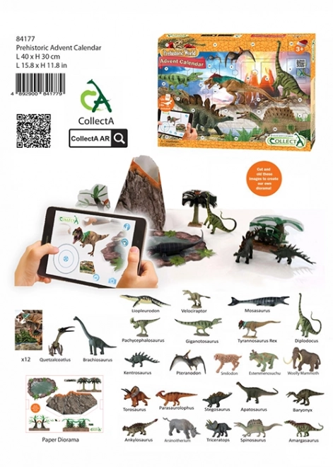 Adventni koledar z dinozavri