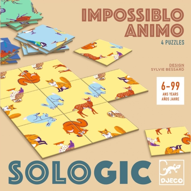 DJECO Logična igra Sologic Impossiblo - Živali