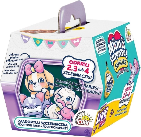 Živalice Little Live Pets - Mamica Presenečenje! Družinice! Posvojite kužka!