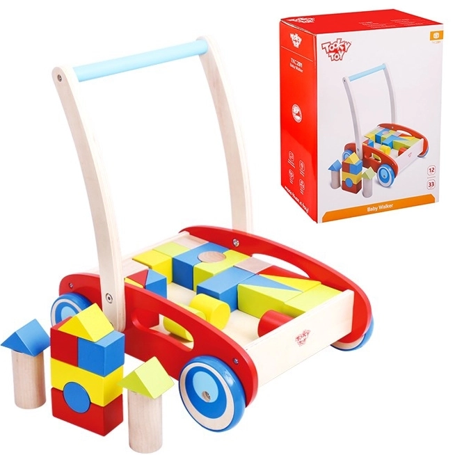 Leseno hojco z bloki Tooky Toy