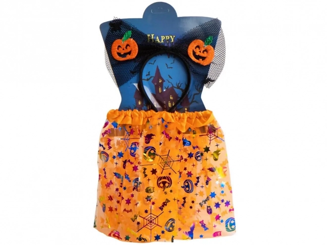 Halloween kostum s trakom in tutu krilom