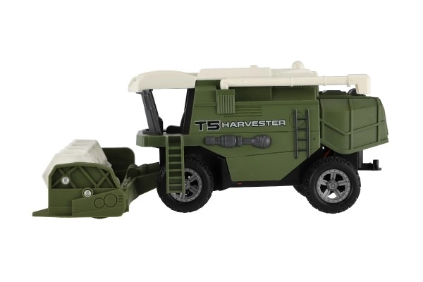 Kombajn/Rezalka RC plast 22cm 27MHz na baterije s svetlobo 2 vrste v škatli 30x21x12cm
