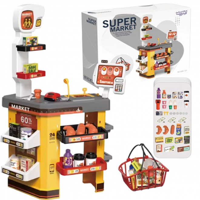 Interaktivni supermarketi za otroke s pripomočki