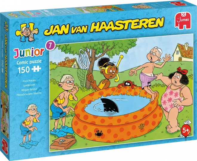 JUMBO Puzzle JvH Junior 7: Norčije ob bazenu 150 kosov