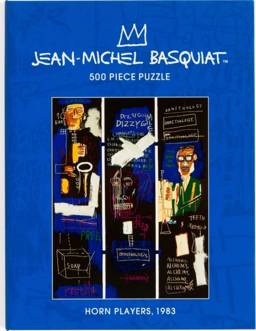 Puzzle Basquiat: igralci na rog 500 kosov