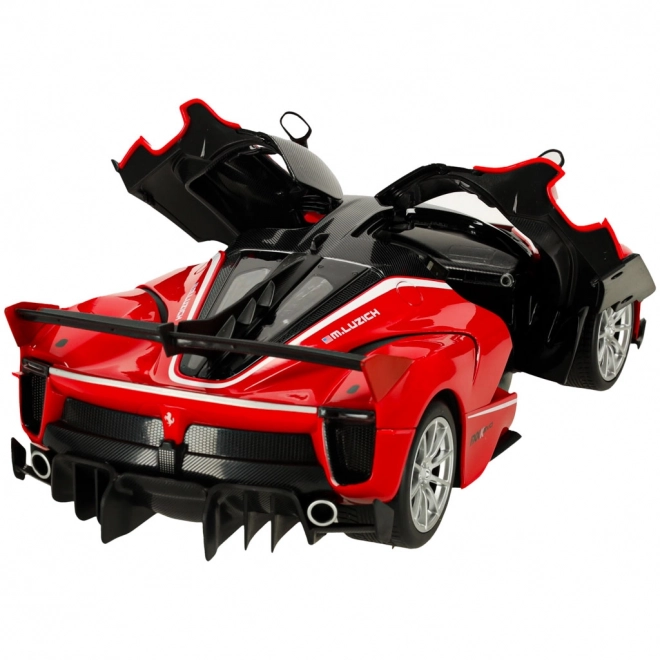 Daljinsko vodeni avto Ferrari FXX rdeč