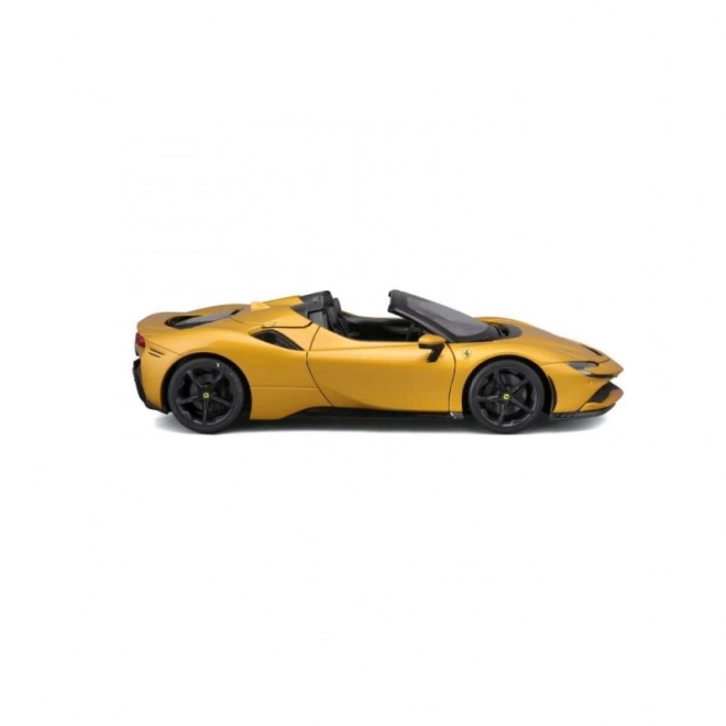 Bburago Ferrari SF90 Spider 1:18 - Rumena