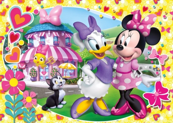 Sestavljanka 104 kosov Minnie Happy Helpers