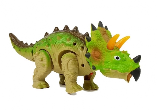 Baterijski dinozaver Triceratops zelen