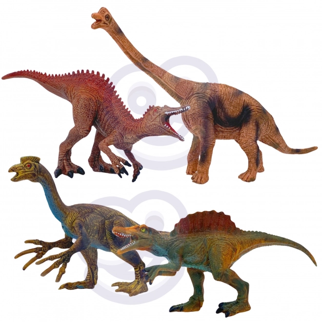 Komplet dinozavrov XL z podlogo