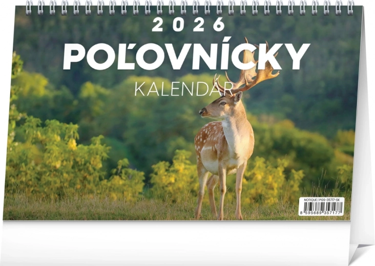 Namizni lovski koledar 2026