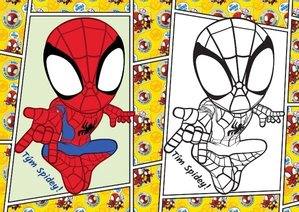 Pobarvanke Spidey