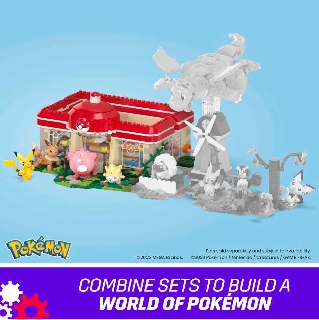 Gradbeni sklop Pokemon Gozdni center