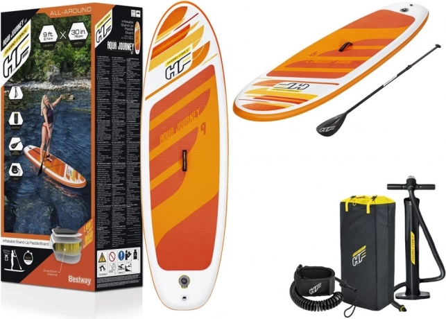 napihljiva deska za veslanje HYDRO-FORCE AQUA JOURNEY set 274 × 76 × 12 cm