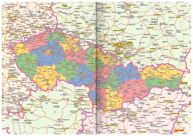 NOTIQUE Dnevnik Ajax 2025, moder, 15 x 21 cm