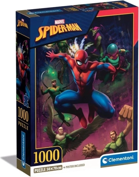 Sestavljanka 1000 koščkov Spiderman Clementoni