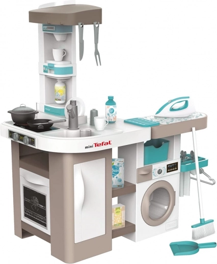 Otroška kuhinjica SMOBY TEFAL Studio s pralnim strojem 2 v 1
