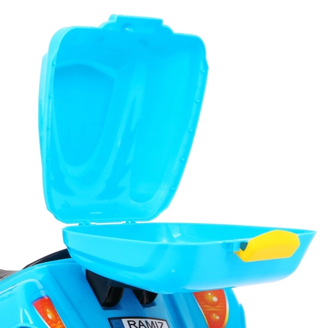 Tricikel BJX-088 električni motocikel + zvoki + luči – Modra