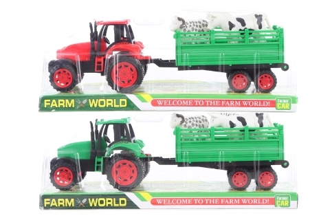 Traktor z živalmi