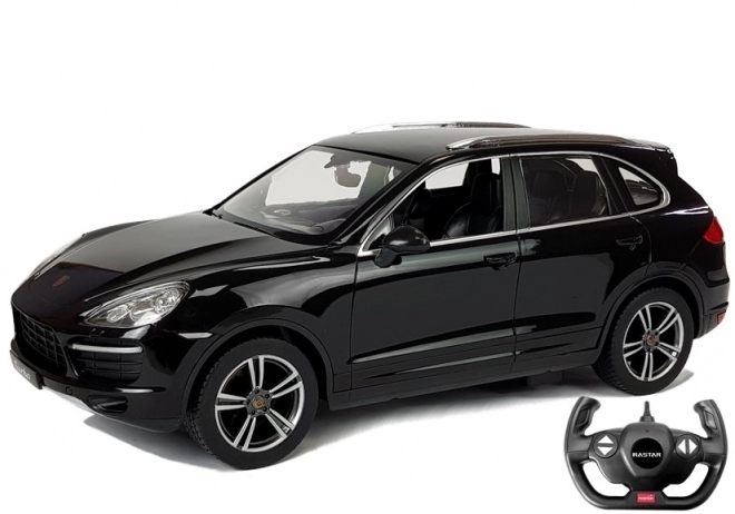 Rastar R/C Porsche Cayenne Turbo Rastar 1:14 črn s daljinskim upravljanjem