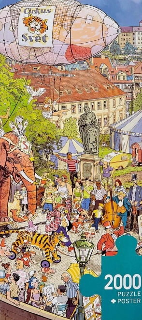 Sestavljanka Ulična povorka 2000 kosov