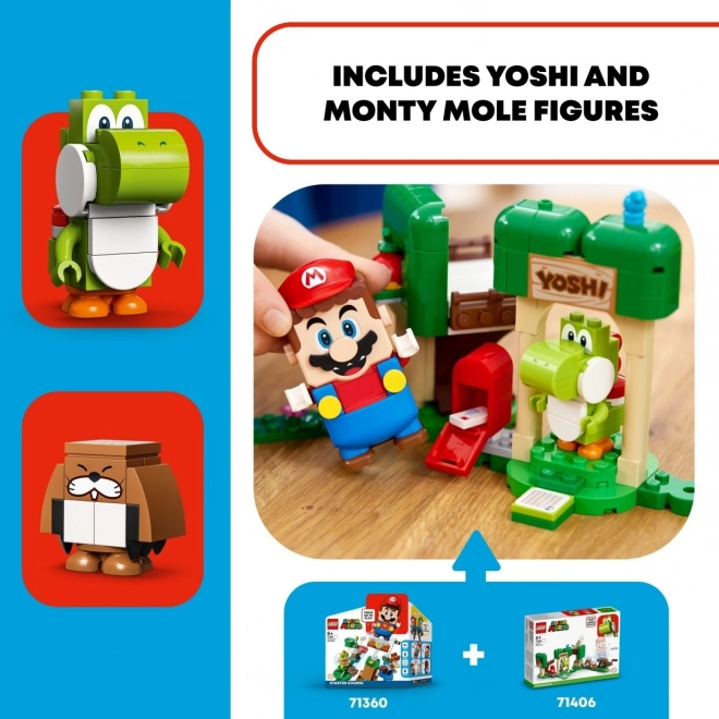 LEGO Super Mario Yoshiho hiša daril