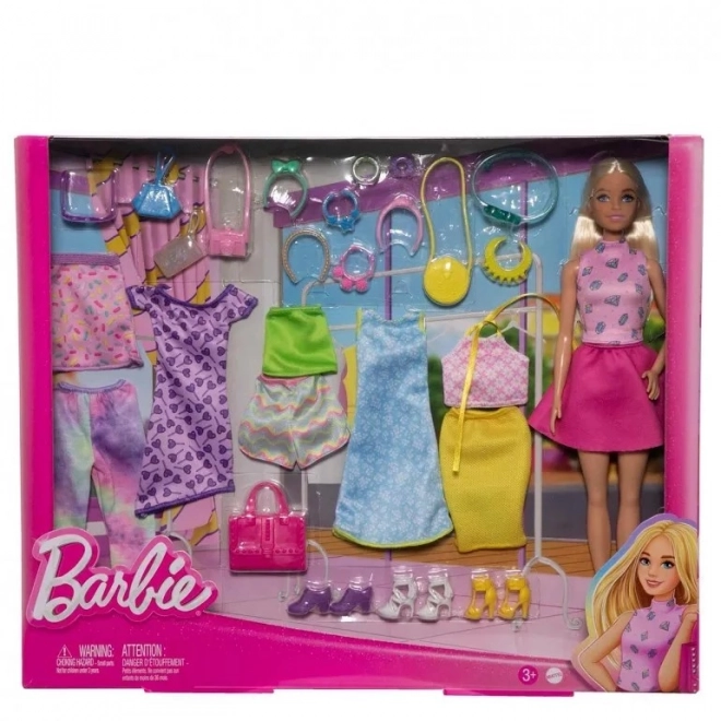 Barbie Barbie oblačila in lutka Mix-and-Match Fashions HKB07