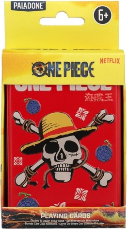 Igralne karte One Piece v kovinski škatlici