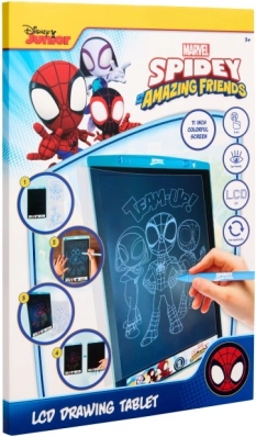 LCD risalna tabla 28 cm Princeske, Spidey, Šivi