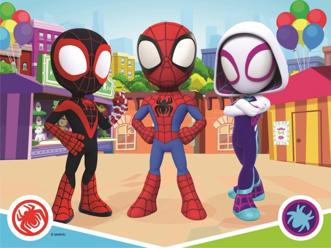 TREFL Puzzle Spidey in njegovi neverjetni prijatelji 30 kosov