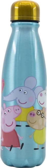 Aluminijasta steklenica za pitje Pujsek Pepa 600 ml