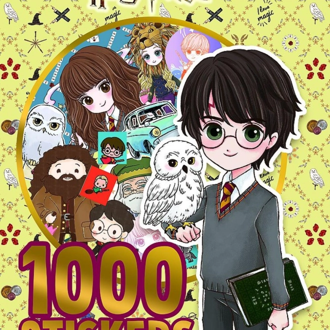 Nalepkovni zvezek Harry Potter z 1000 nalepkami