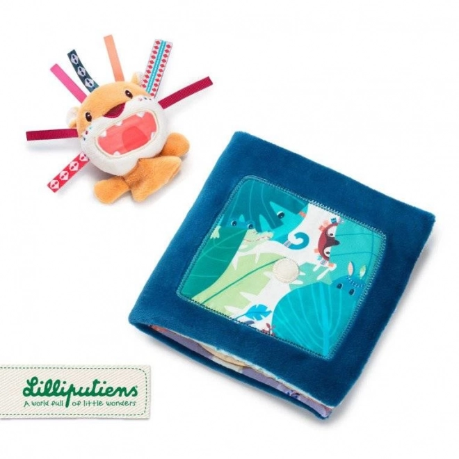 Lilliputiens - Knjiga z mini lutko Lev Jack 9 m+