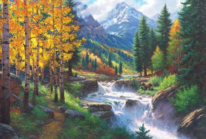 Sestavljanka Vzvišena gora Rocky Mountain 2000 kosov