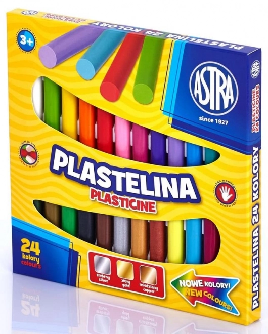 Astra plastelin 24 barv