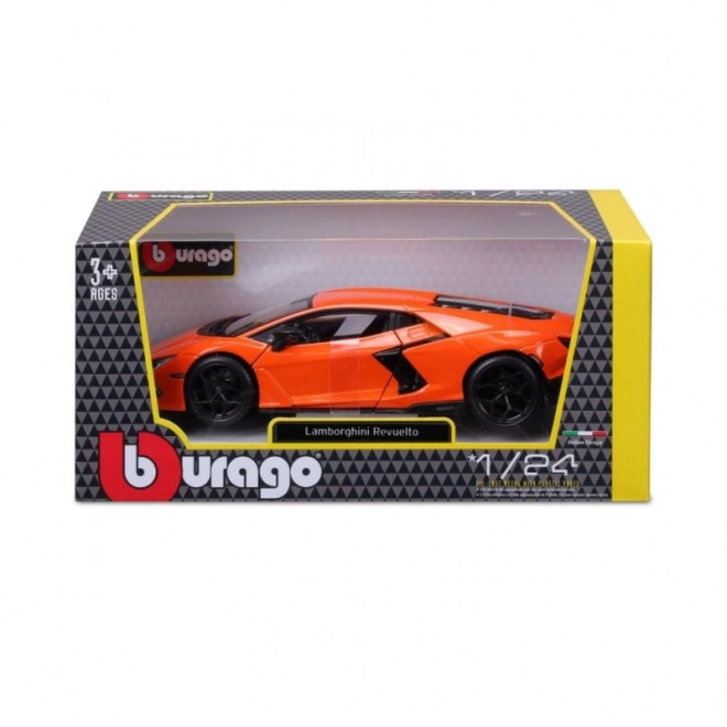 Bburago 1:24 Plus - Lamborghini Revuelto - Oranžna